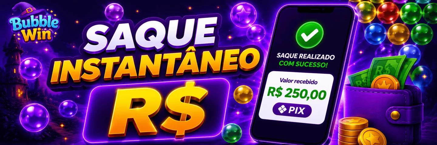 Resgate e saque via PIX